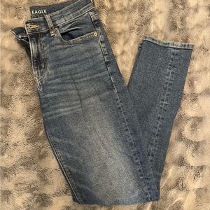 American Eagle straight leg jean. Great condition, they are just too big on me.